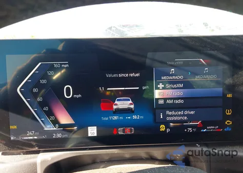 2024 BMW 230I z USA, uszkodzony, nr VIN 3MW23CM06R8E28490